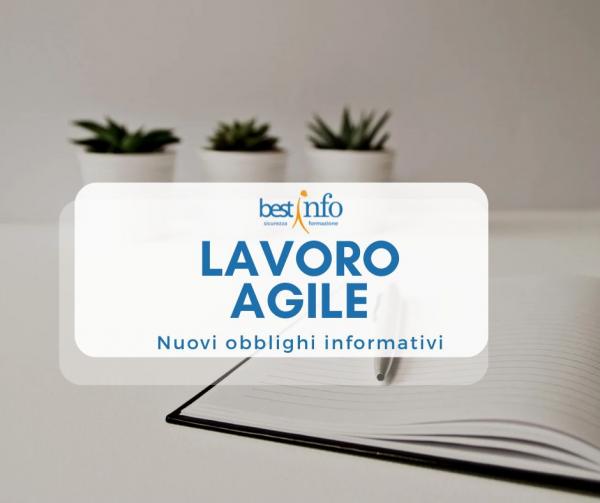 Lavoro agile: scatta l'obbligo di informativa per le aziende